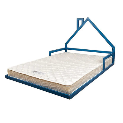 Pine Wood Floor Bed House Frame for Kids and Toddlers - Image 4