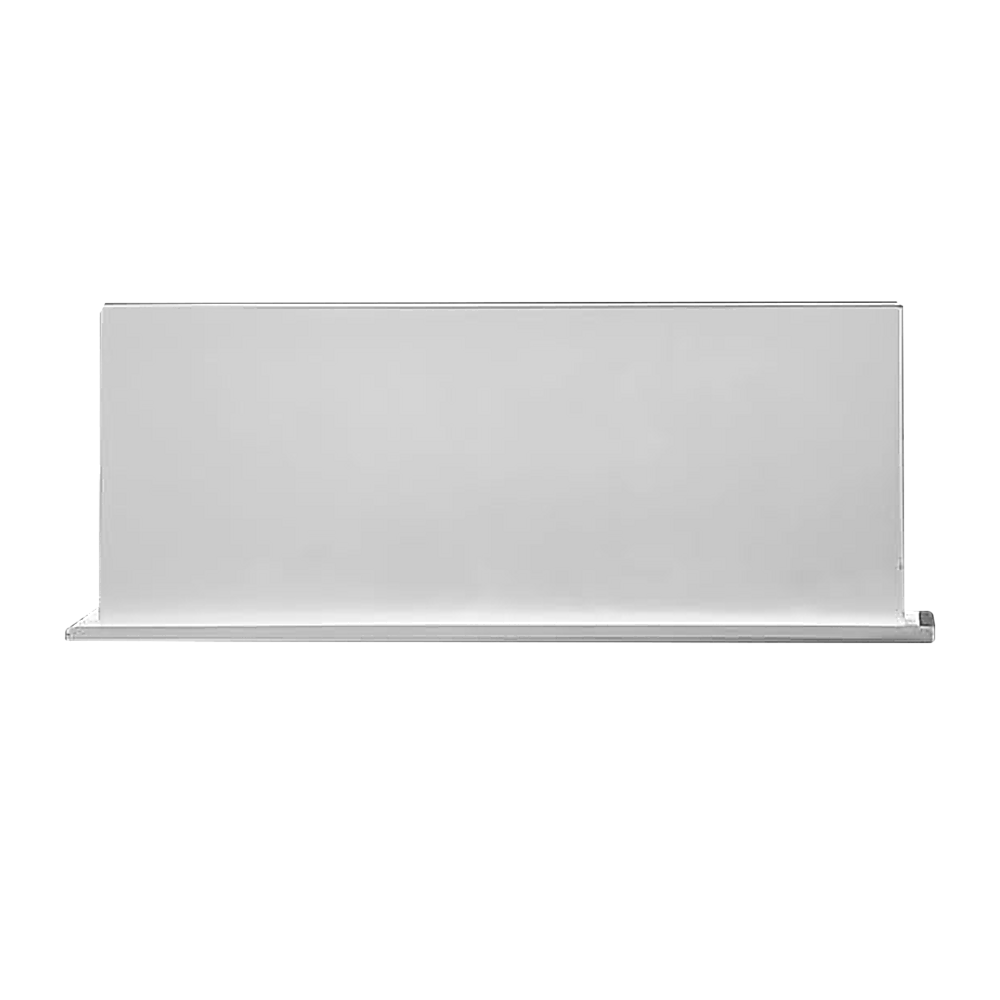 641 x 336 x 101mm Shower Niche Single Shelf Organizer No Tile Needed in White - Image 7