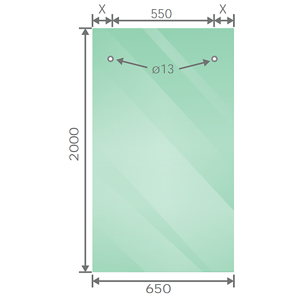 120cm Frameless Glass Sliding Shower Door – With Chrome Rail and Wall Channel for Modern Bathrooms - Image 5