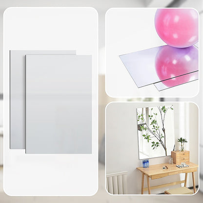 MIRROR Acrylic Sheet Perspex Sheet Panel 2pc/set 900mm x 600mm x 3mm - Image 7