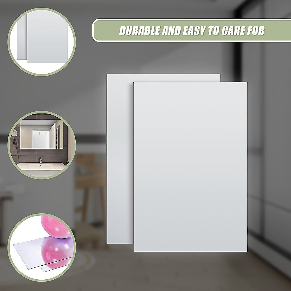 MIRROR Acrylic Sheet Perspex Sheet Panel 2pc/set 900mm x 600mm x 3mm - Image 8