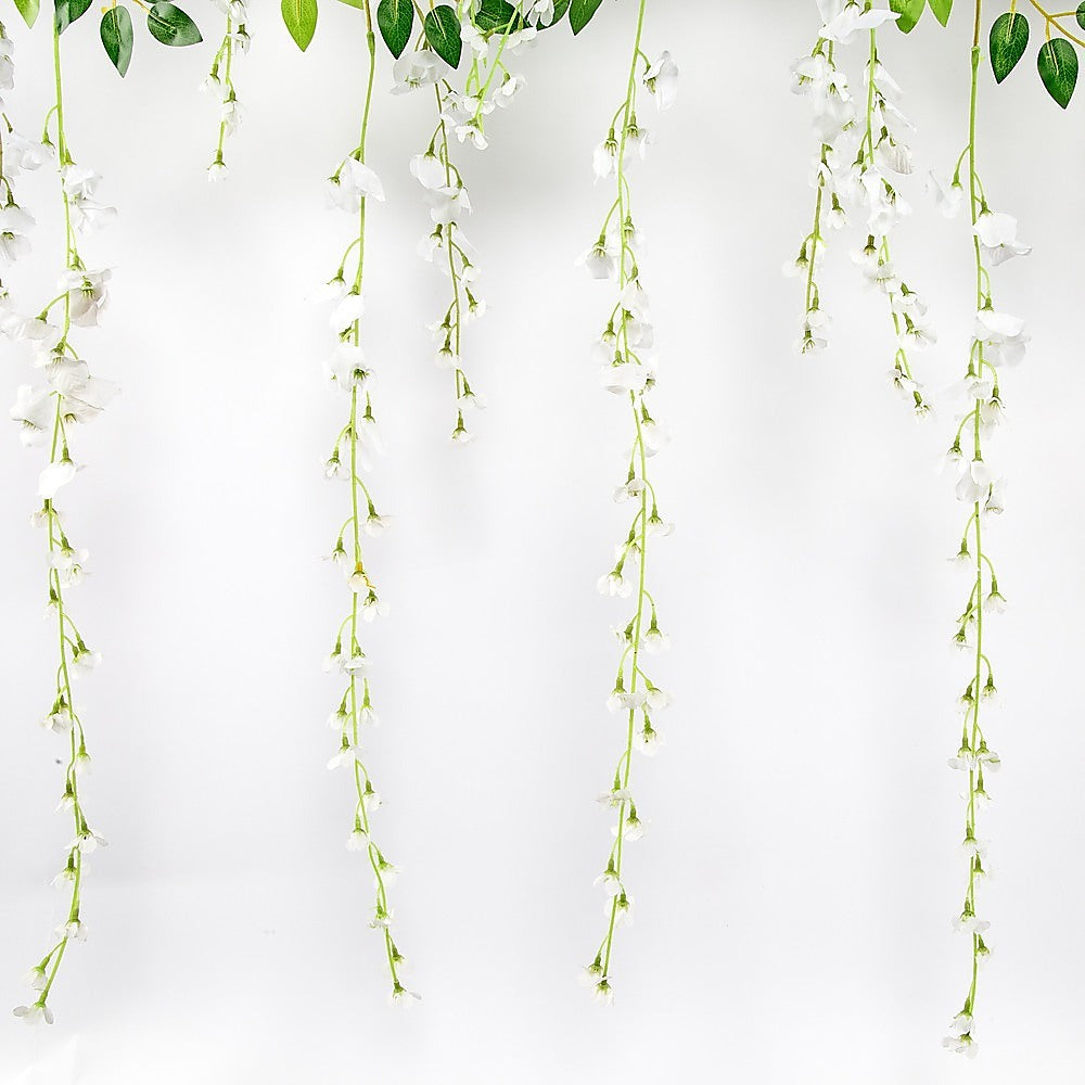 1M Artificial Flower Runner Arrangement Panel Wall Rose DIY Wedding Party Décor - Image 3