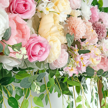 1M Artificial Flower Runner Arrangement Panel Wall Rose DIY Wedding Party Décor - Image 6