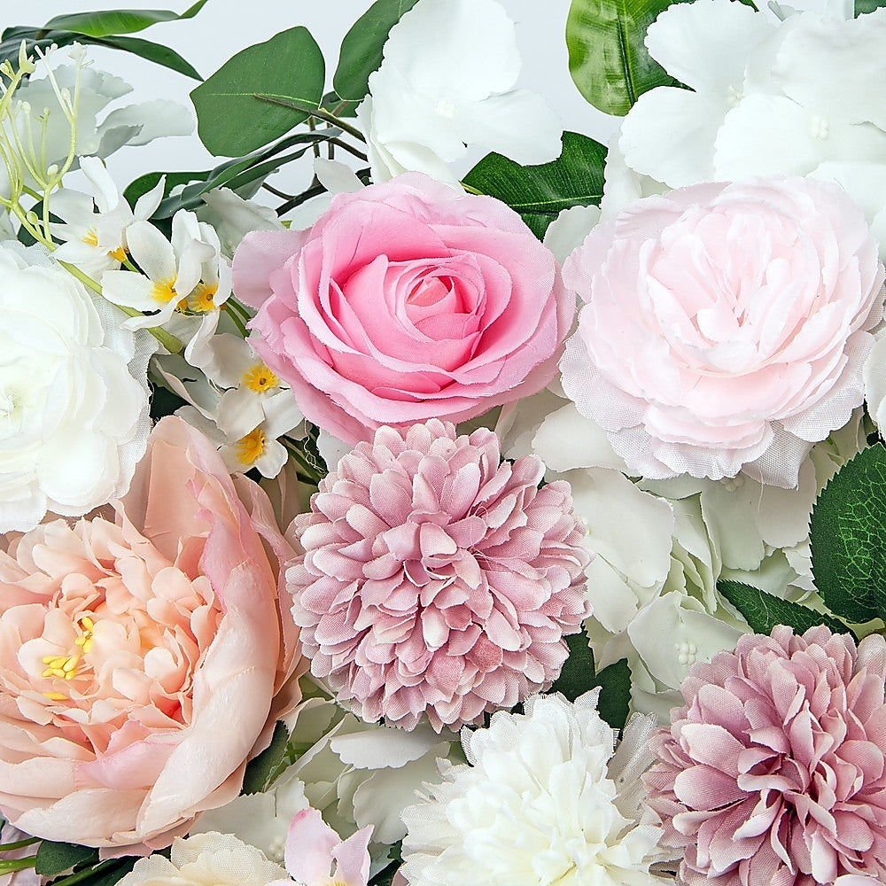 1M Artificial Flower Runner Arrangement Panel Wall Rose DIY Wedding Party Décor - Image 7