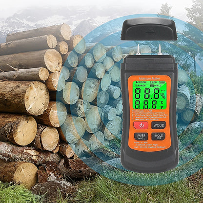 Moisture Meter Wood Masonry Wall & Other Materials Damp Meter Detector - Image 2