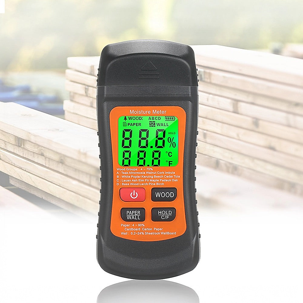 Moisture Meter Wood Masonry Wall & Other Materials Damp Meter Detector - Image 5