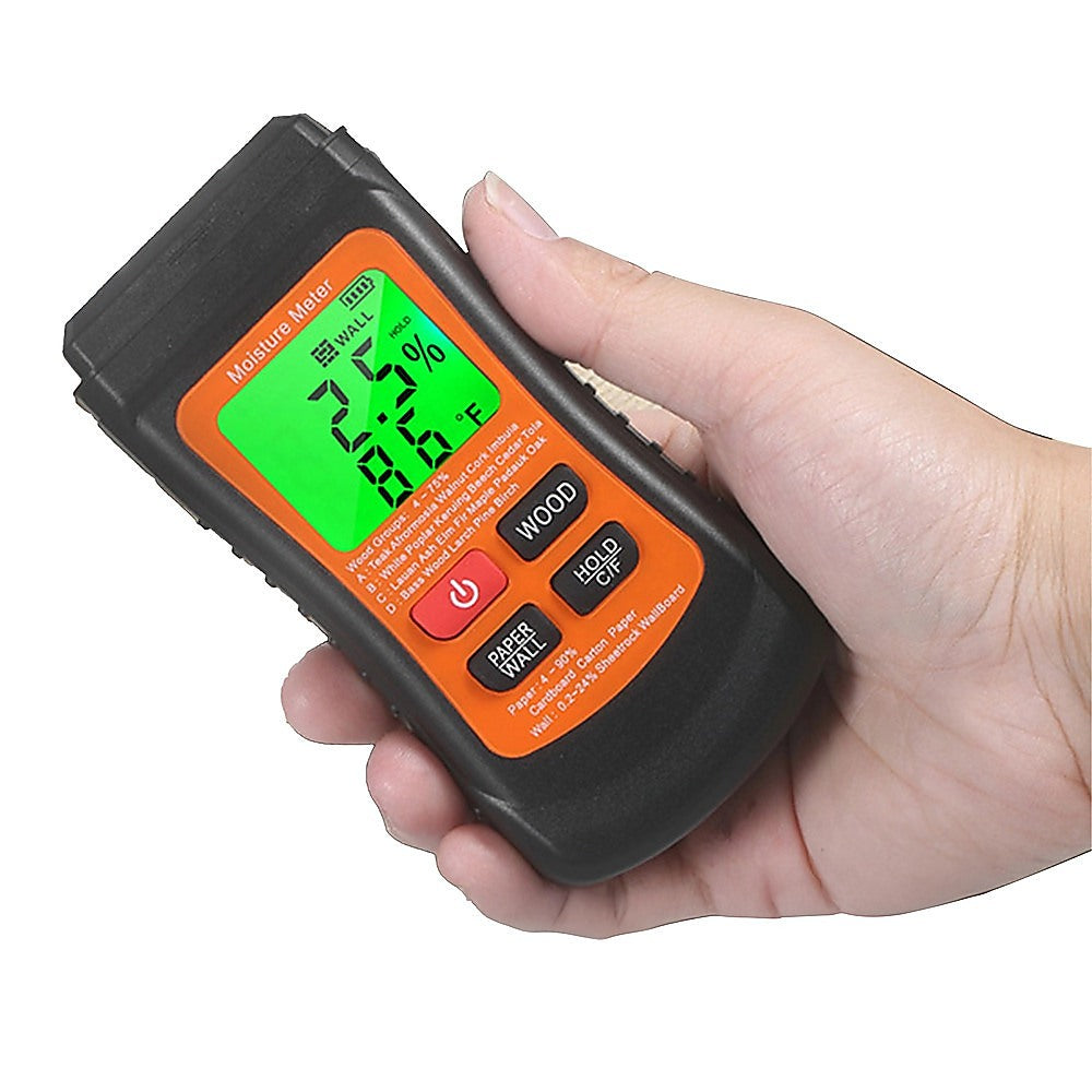 Moisture Meter Wood Masonry Wall & Other Materials Damp Meter Detector - Image 6