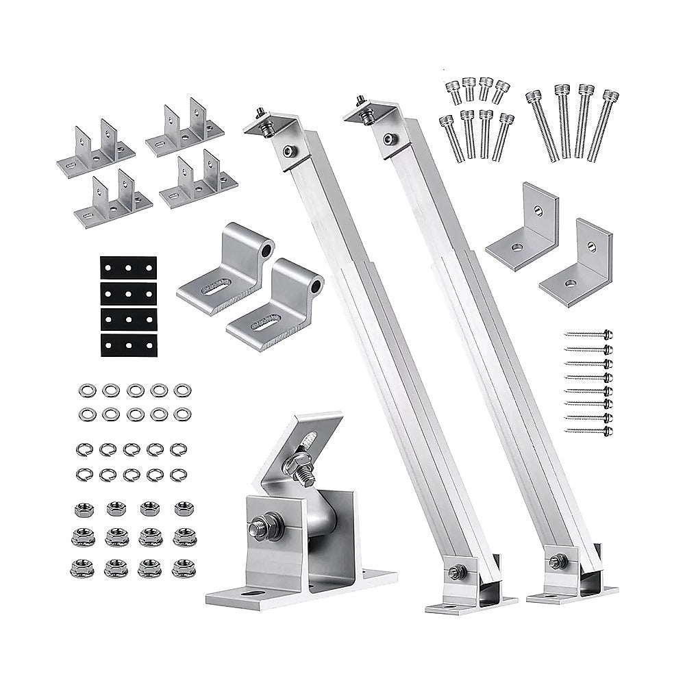 Adjustable Solar Panel Tilt Mount Brackets Kit – Roof, Ground & Boat Mounting System for Secure Installation - Image 4