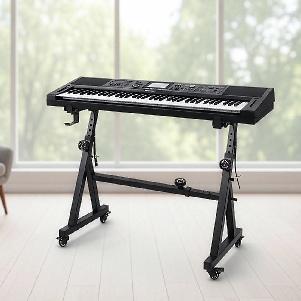 Z-Style Keyboard Stand – Heavy Duty Adjustable Piano Stand for Digital Keyboards & Portable Use - Image 6