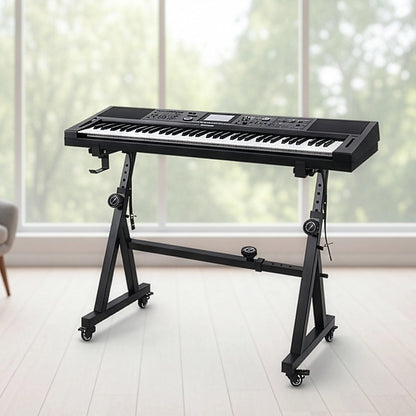 Z-Style Keyboard Stand – Heavy Duty Adjustable Piano Stand for Digital Keyboards & Portable Use - Image 6