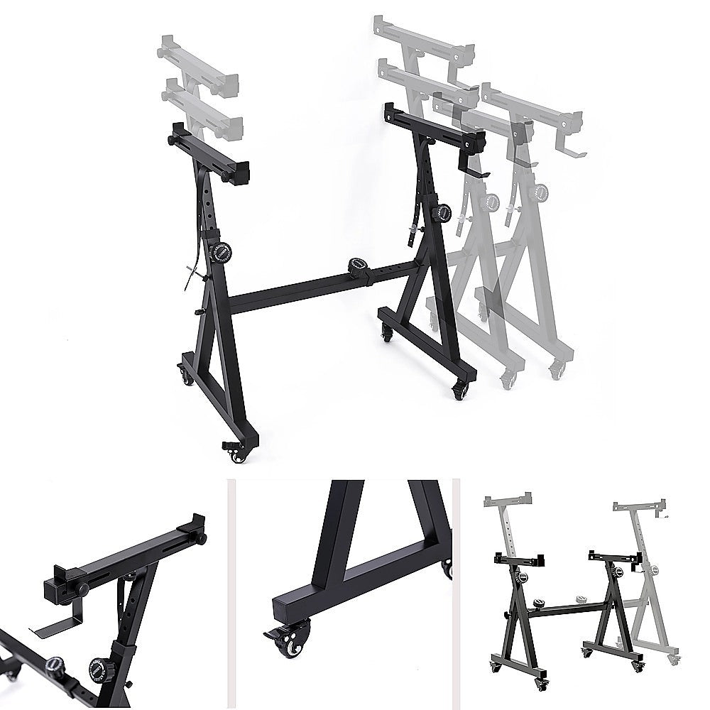 Z-Style Keyboard Stand – Heavy Duty Adjustable Piano Stand for Digital Keyboards & Portable Use - Image 8
