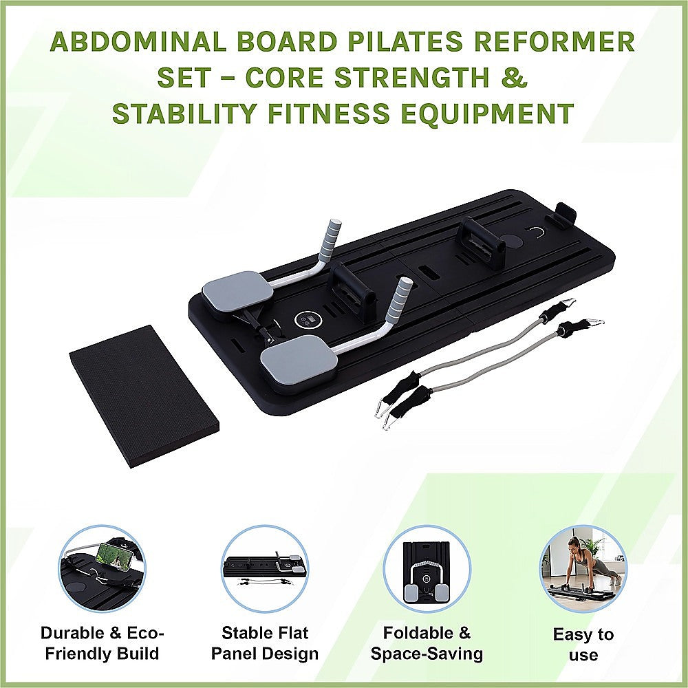 Abdominal Board Pilates Reformer Set – Core Strength & Stability Fitness Equipment - Image 3