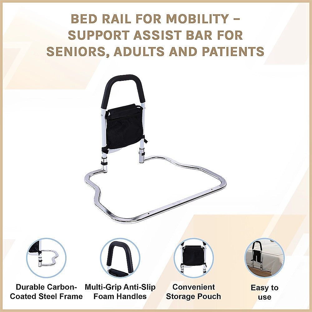 Bed Rail for Mobility – Support Assist Bar for Seniors, Adults and Patients - Image 3