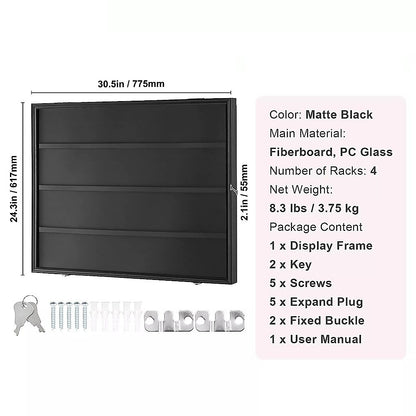 36 Graded Sports Card Display Case - Image 5