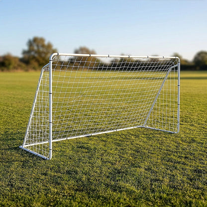 3.6m x 1.8m Portable Soccer Goal Net Steel Post Frame Backyard Football Training Set - Image 7