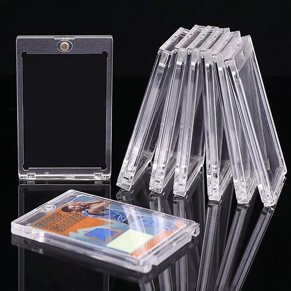 25 Pack Magnetic Card Holder For 35PT Trading Sports Cards - Image 2