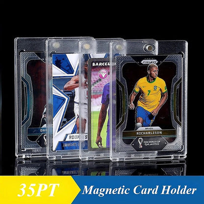 25 Pack Magnetic Card Holder For 35PT Trading Sports Cards - Image 4