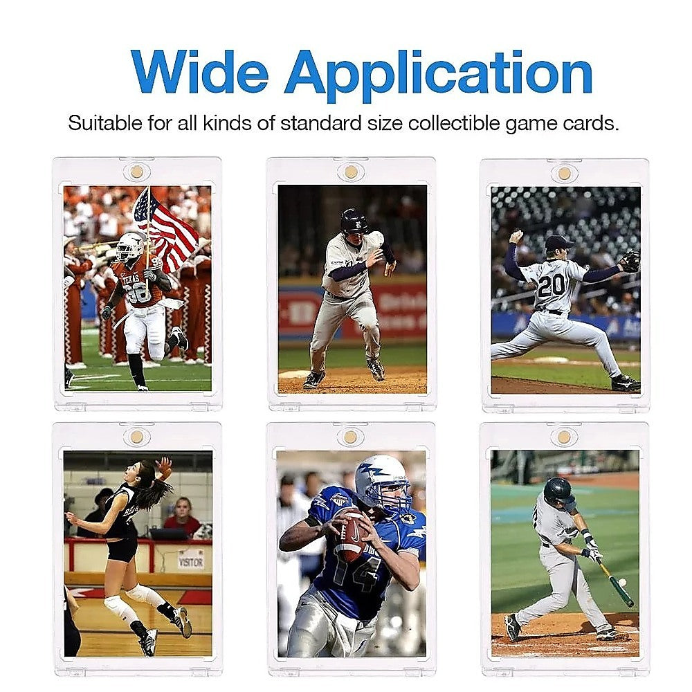 25 Pack Magnetic Card Holder For 35PT Trading Sports Cards - Image 6
