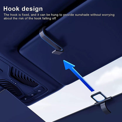 Retractable Sunshade for Car Windshield – UV Protection Window Cover - Image 6