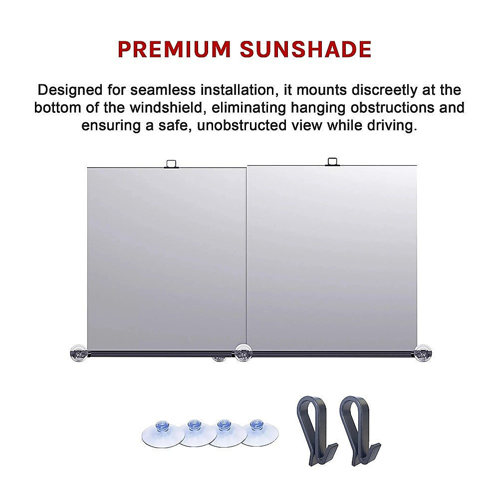 Retractable Sunshade for Car Windshield – UV Protection Window Cover - Image 9