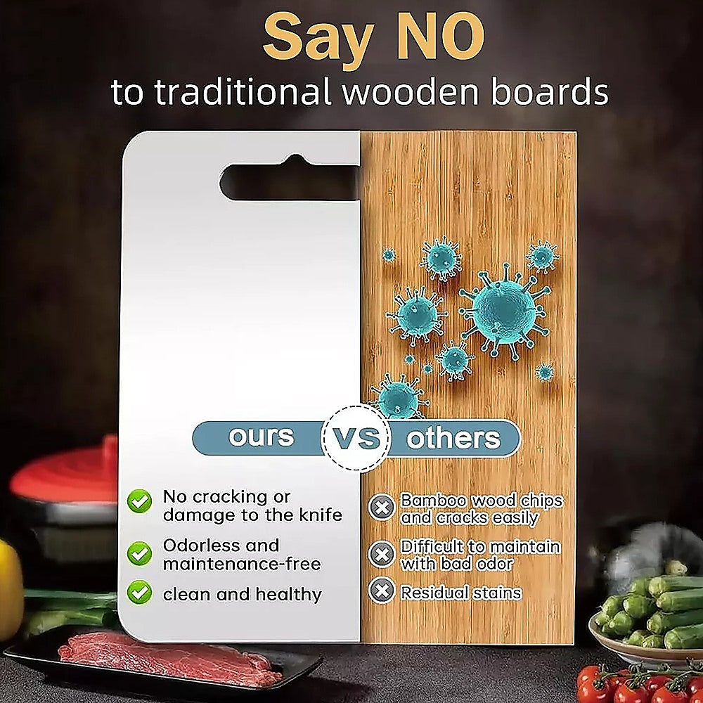 3 x 304SS Cutting Chopping Board Stainless Steel - Image 3