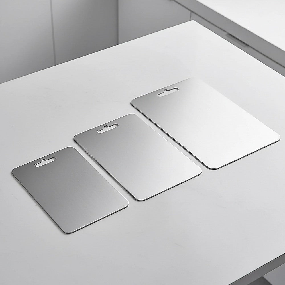 3 x 304SS Cutting Chopping Board Stainless Steel - Image 9