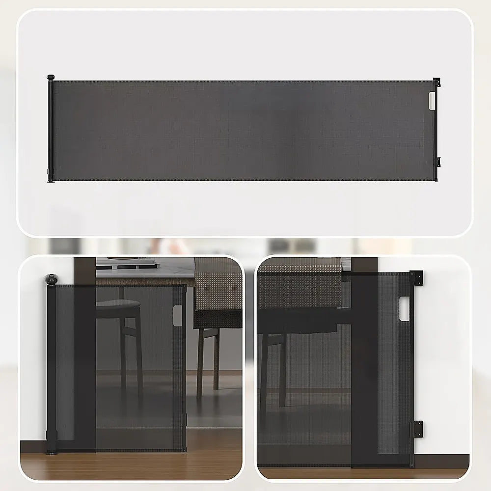 Retractable Baby Safety Fence Pet Stair Gate Barrier for Kids Dog Cat 3M - Image 8