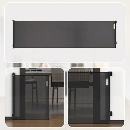 Retractable Baby Safety Fence Pet Stair Gate Barrier for Kids Dog Cat 3M - Image 8