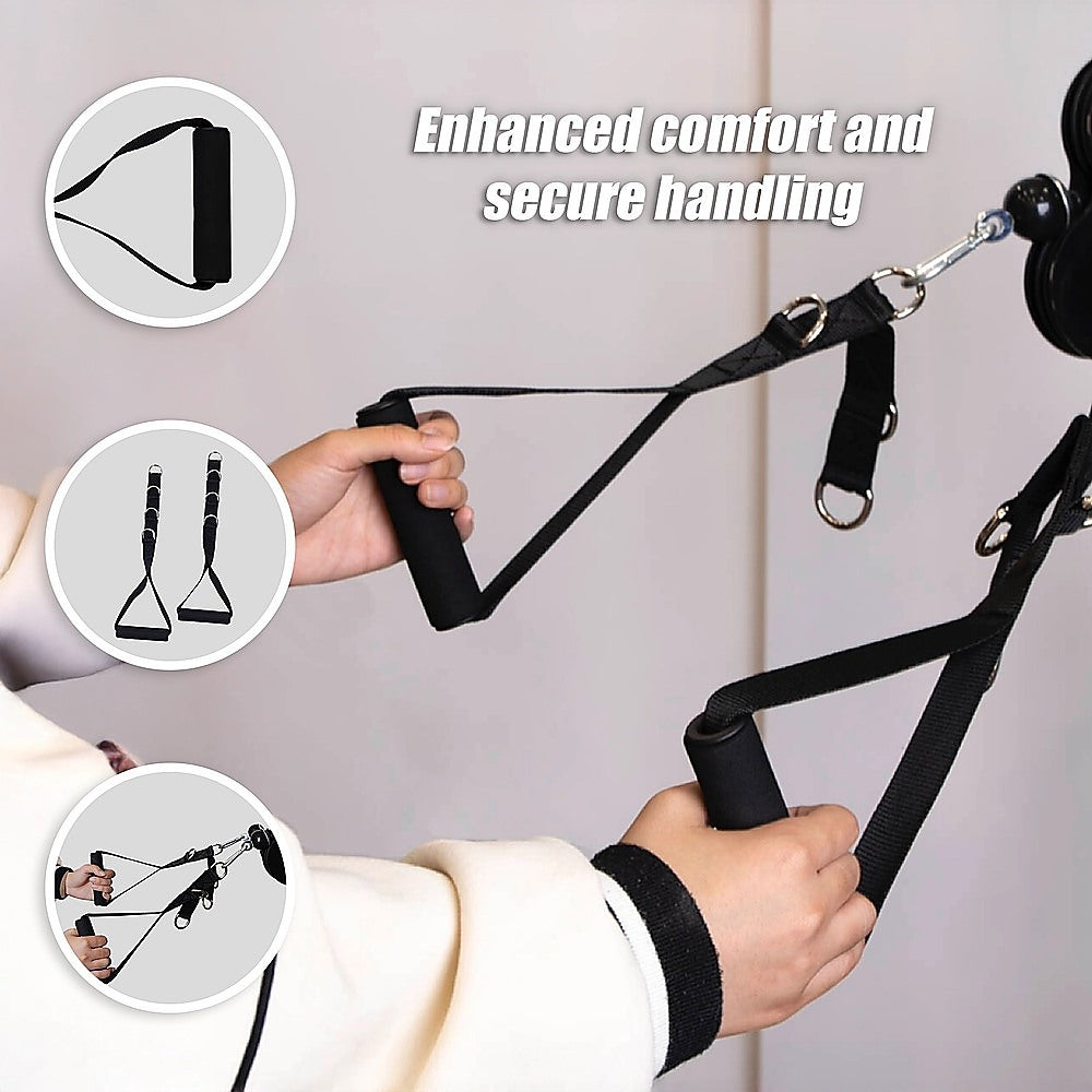 2 x Universal Foam Handle Exercise Machine Attachments - Image 7