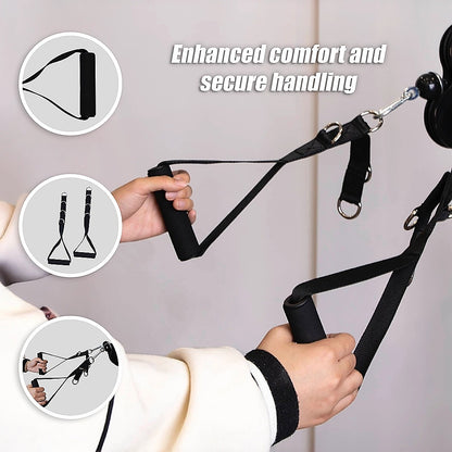 2 x Universal Foam Handle Exercise Machine Attachments - Image 7