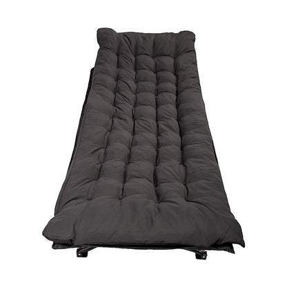 Camping Bed Elevated Cot with Mattress Foldable Outdoor Adult Sleeping - Image 6
