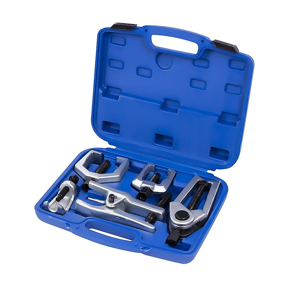 6pc Heavy Duty Ball Joint & Tie Rod Tool Kit – Pitman Arm Puller Remover Set