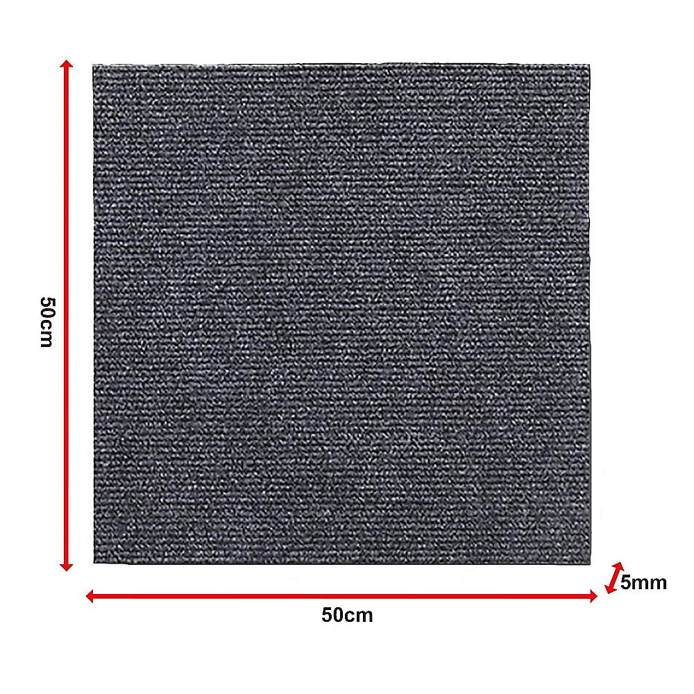 5m² Dark Grey Carpet Tiles Set – Commercial & Domestic Flooring for Office, Retail, Home - Image 9