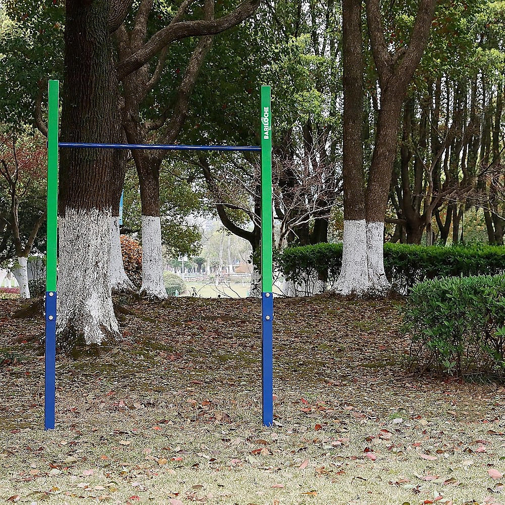 Single Outdoor Pull-Up Bar – Height Adjustable Gymnastics & Fitness Bar - Image 2