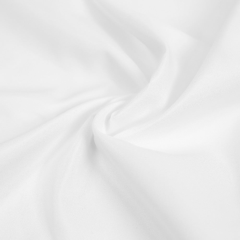 Queen Bed Sheet Set – 1800 Series Microfiber, Deep Pocket, Soft & Breathable, White - Image 3