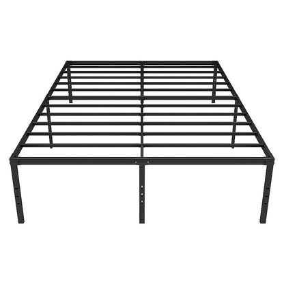 Queen Metal Bed Frame 45cm High – Full Steel Base Platform