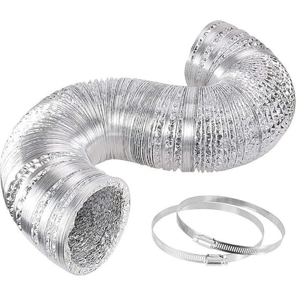 10.5cm x 7.6m Flexible Aluminium Air Duct – Dryer & HVAC Vent Hose - Image 3