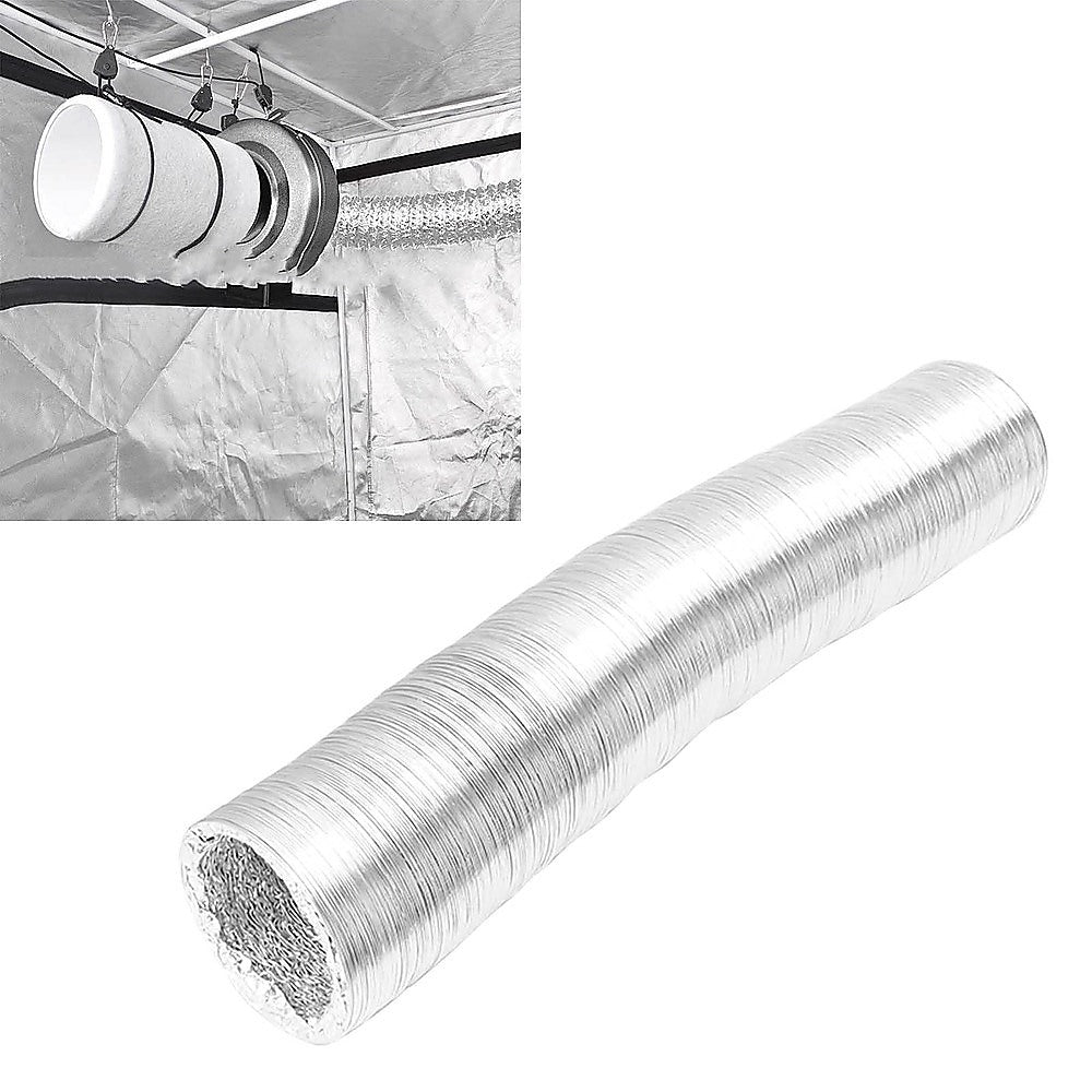 10.5cm x 7.6m Flexible Aluminium Air Duct – Dryer & HVAC Vent Hose - Image 7