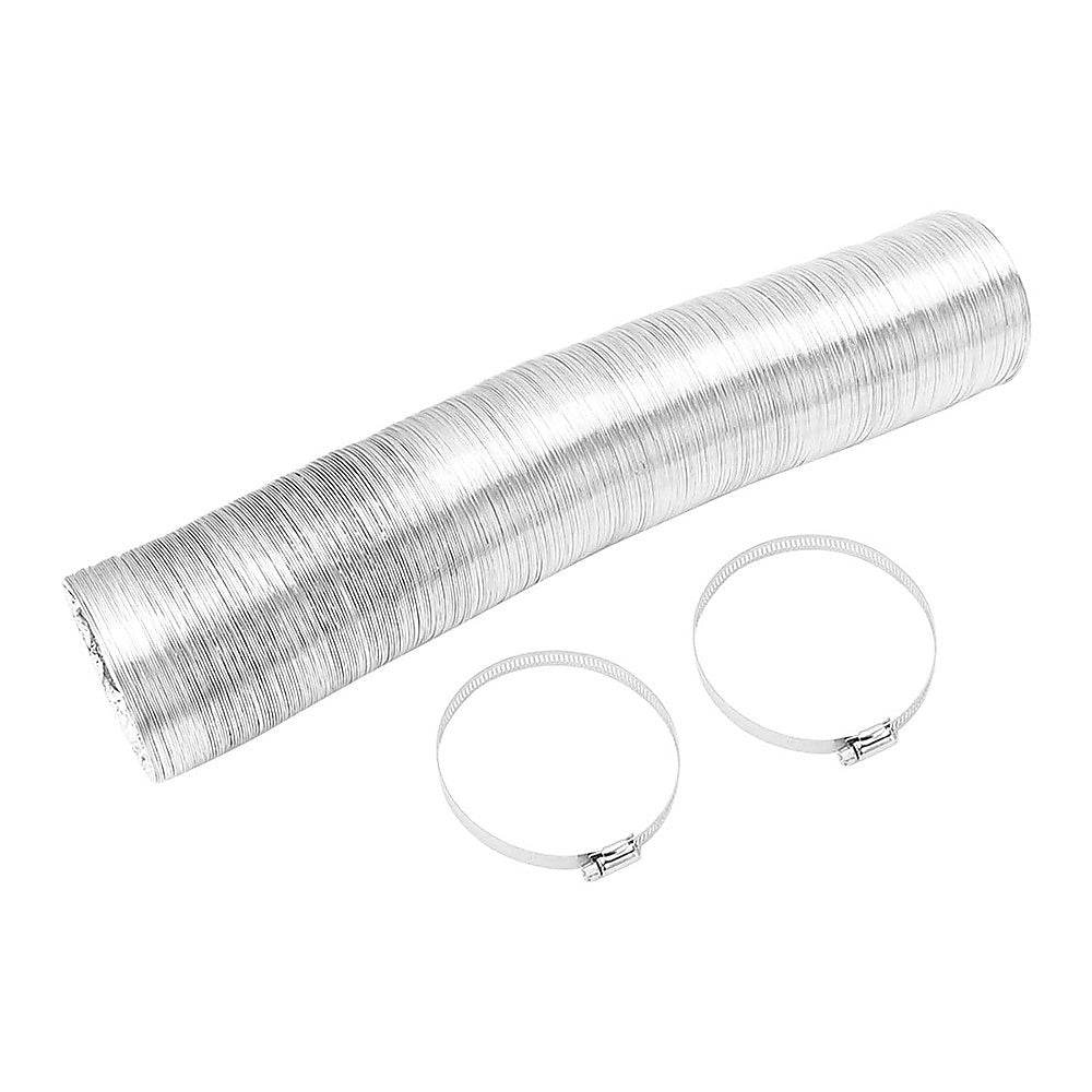 10.5cm x 7.6m Flexible Aluminium Air Duct – Dryer & HVAC Vent Hose - Image 9