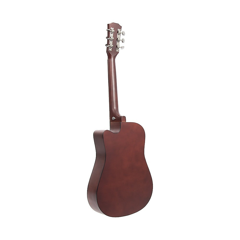 38" Full Size Acoustic Guitar – Beginner Wooden Guitar for Adults & Teens - Image 6