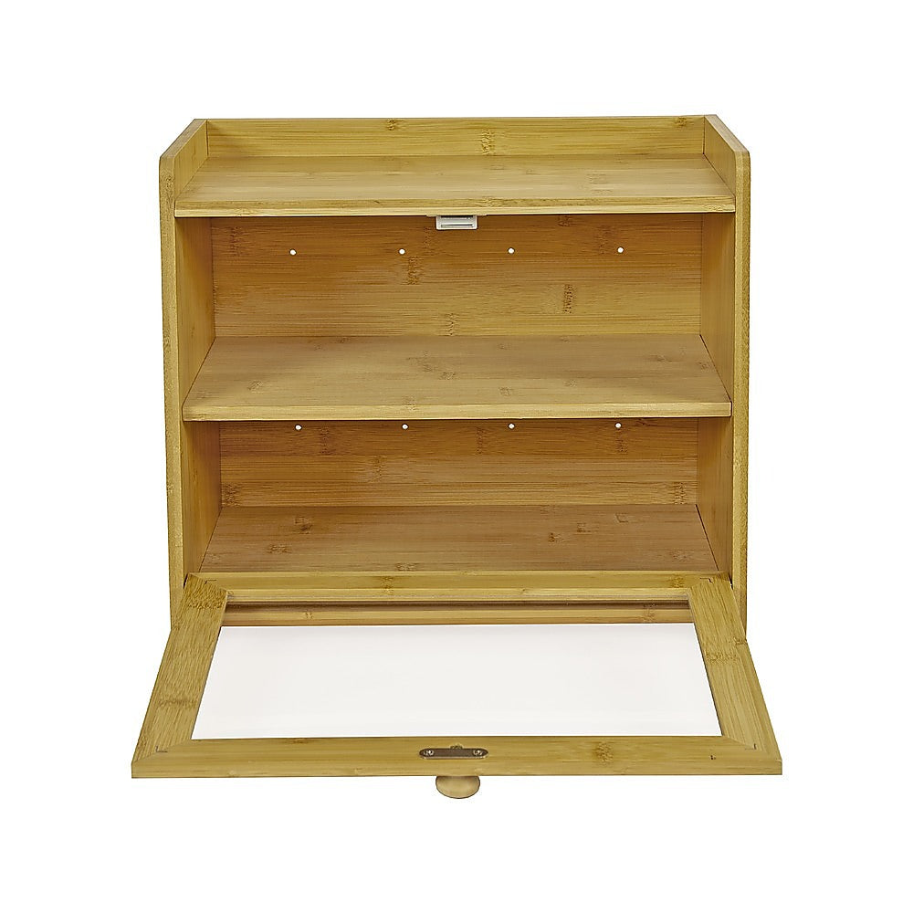 Enclosed Bread Box – Large Kitchen Countertop Bread Storage Container for Freshness & Organisation - Image 4