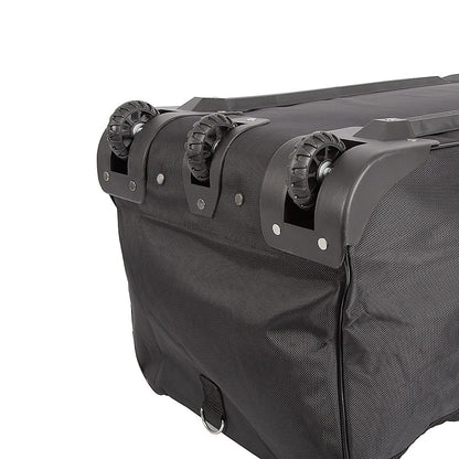Large Black Wheeled Travel Duffle Bag – Rolling Luggage Trolley - Image 6