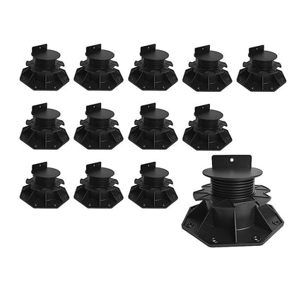 12 Pack Adjustable Deck Support Pedestals – Deck Foundation Bases - Image 4