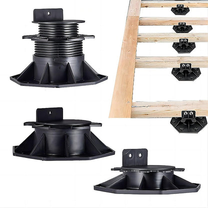 12 Pack Adjustable Deck Support Pedestals – Deck Foundation Bases - Image 5