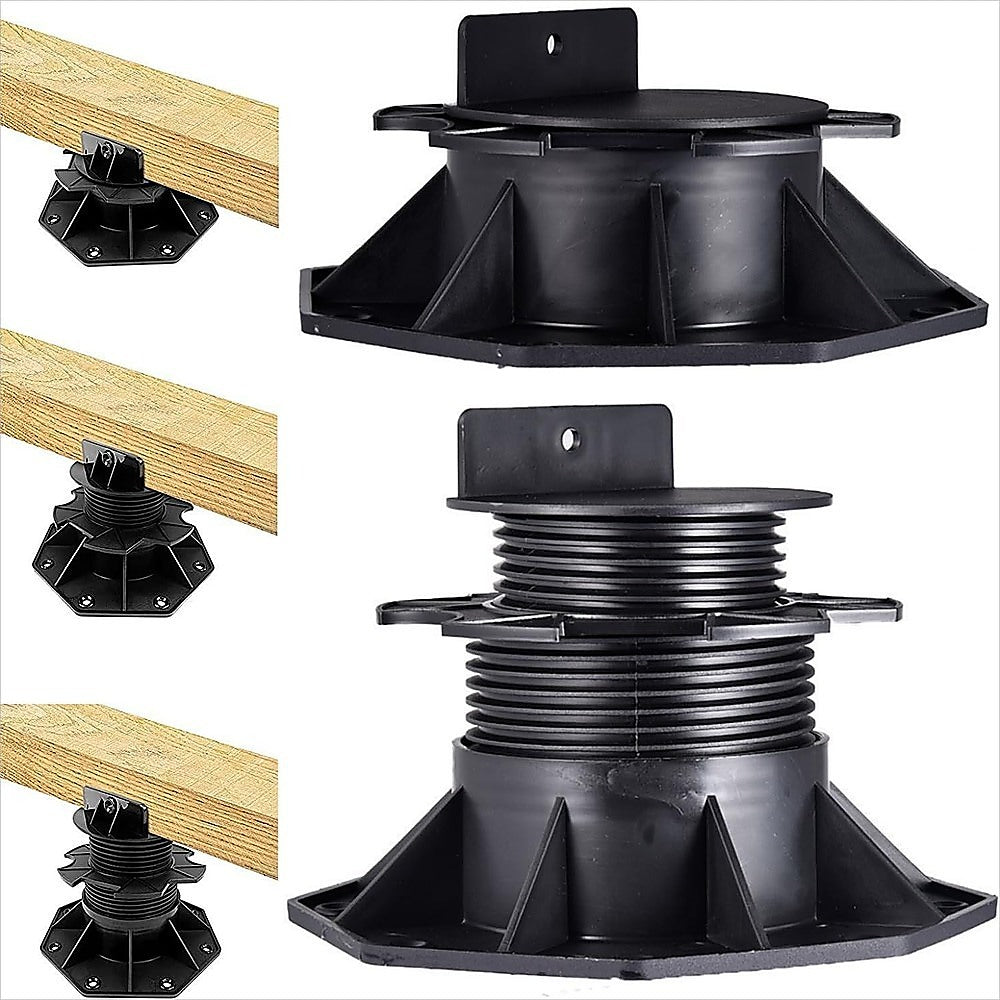 12 Pack Adjustable Deck Support Pedestals – Deck Foundation Bases - Image 9
