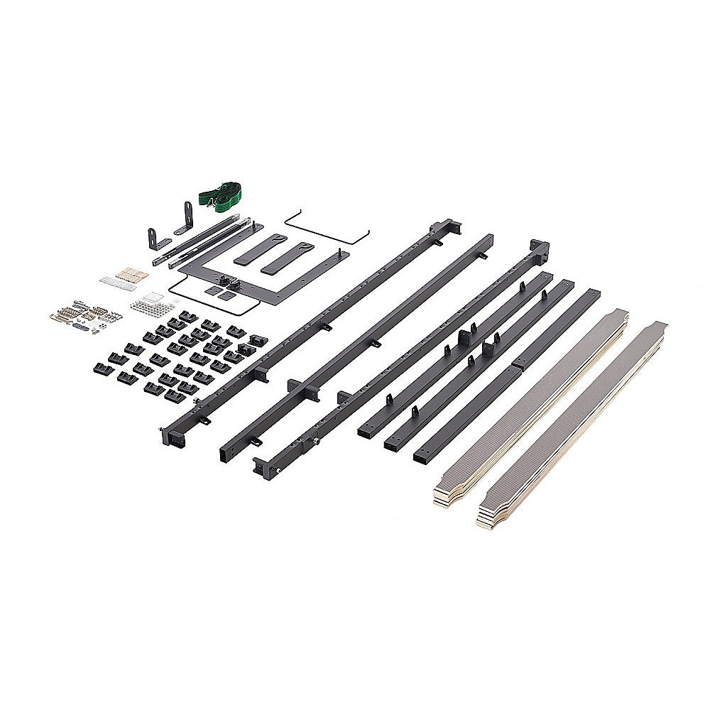 Double DIY Wall Bed Hardware Kit with Silver handle – Frame & Mechanism for Custom Build - Image 6