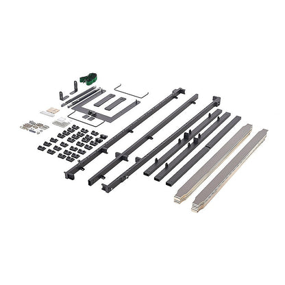Double DIY Wall Bed Hardware Kit with Gold handle – Frame & Mechanism for Custom Build - Image 6