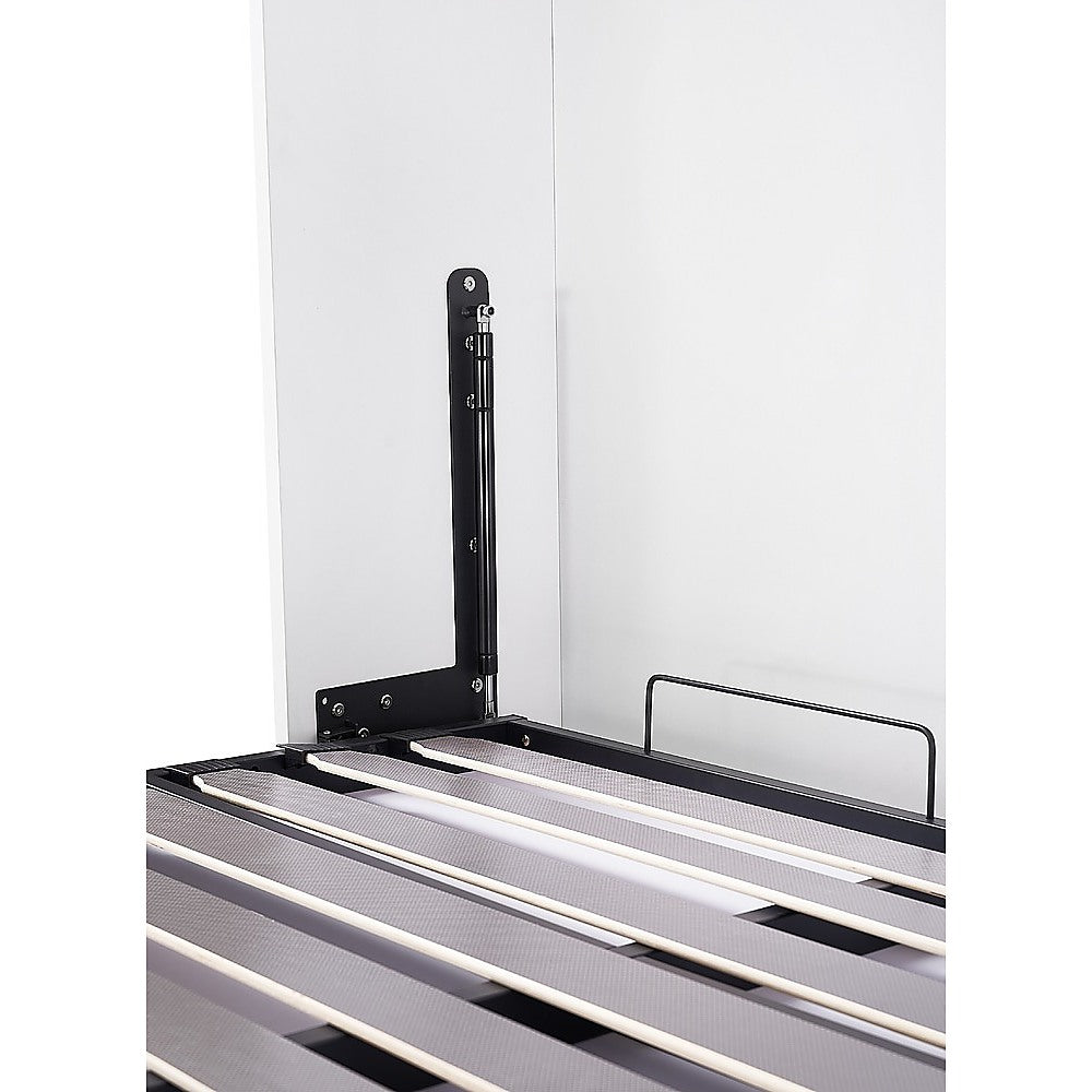 Queen DIY Wall Bed Hardware Kit with Silver handle – Frame & Mechanism for Custom Build - Image 7