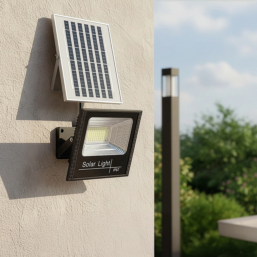 60W LED Solar Flood Light with Motion Sensor – Outdoor Security Lighting - Image 2