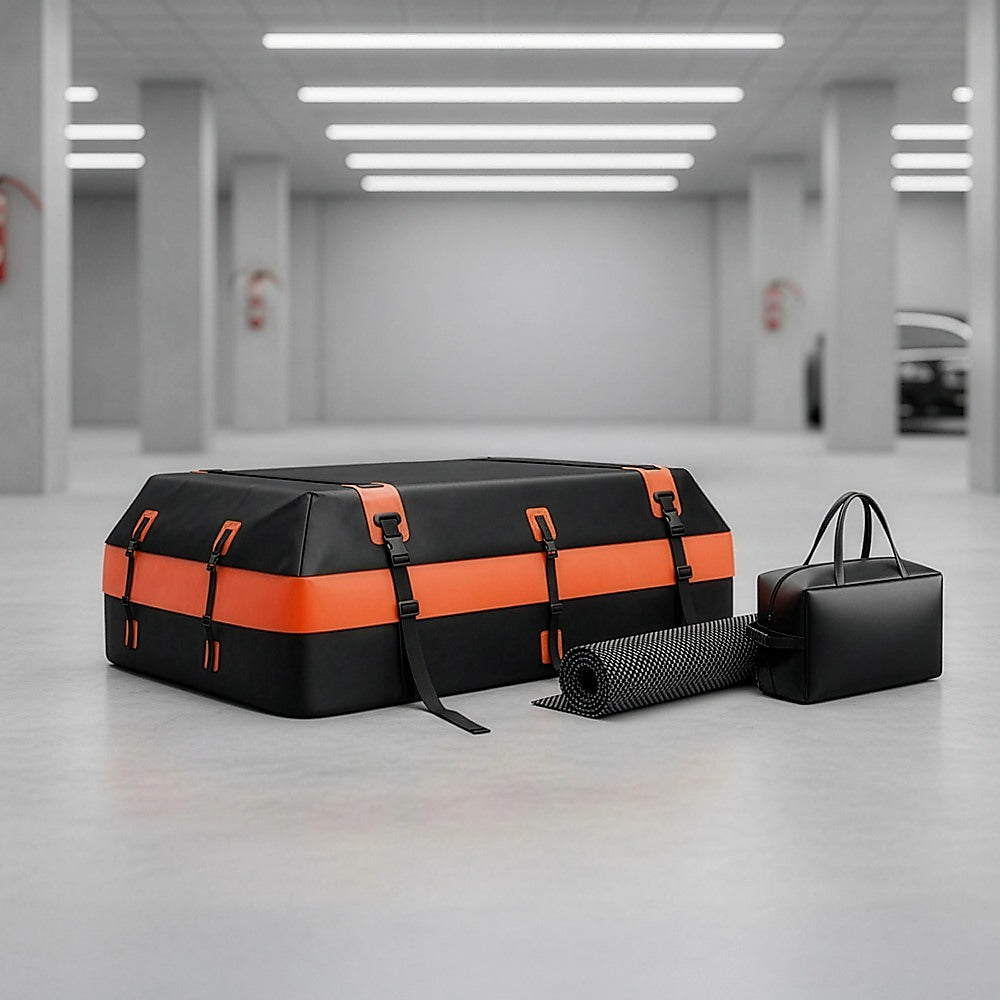 600L Car Roof Bag Cargo Carrier – Large Waterproof Rooftop Luggage Rack Storage - Image 6
